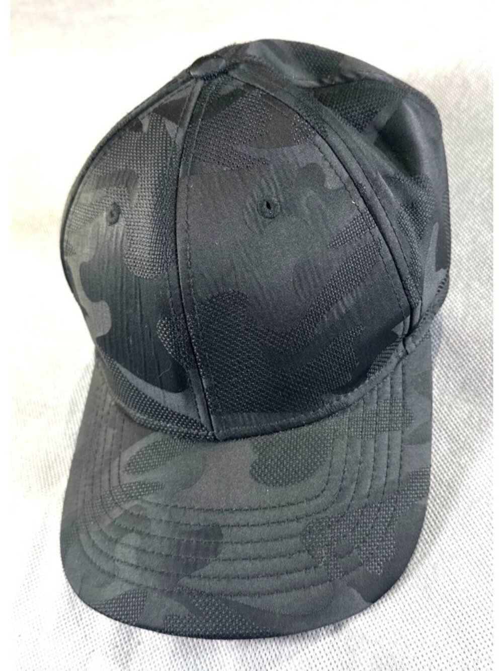 Original Use Black Camo Snapback Hat Adjustable Polyester Cap